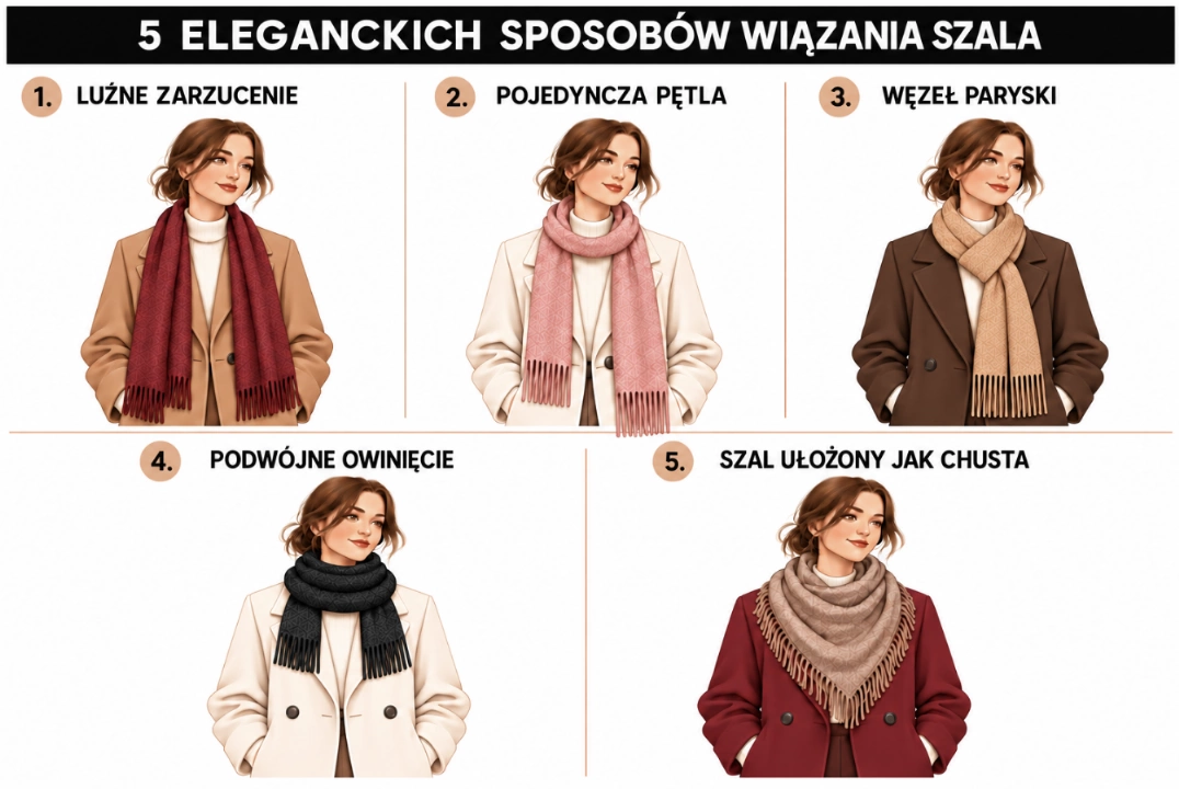 szal do płaszcza